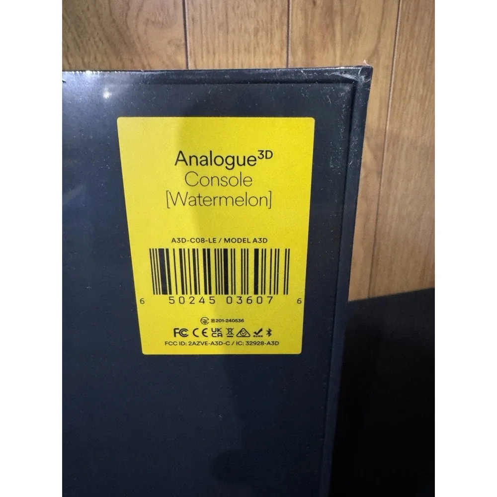 Analogue 3D N64 Watermelon Limited Edition Console Brand New Sealed In Hand